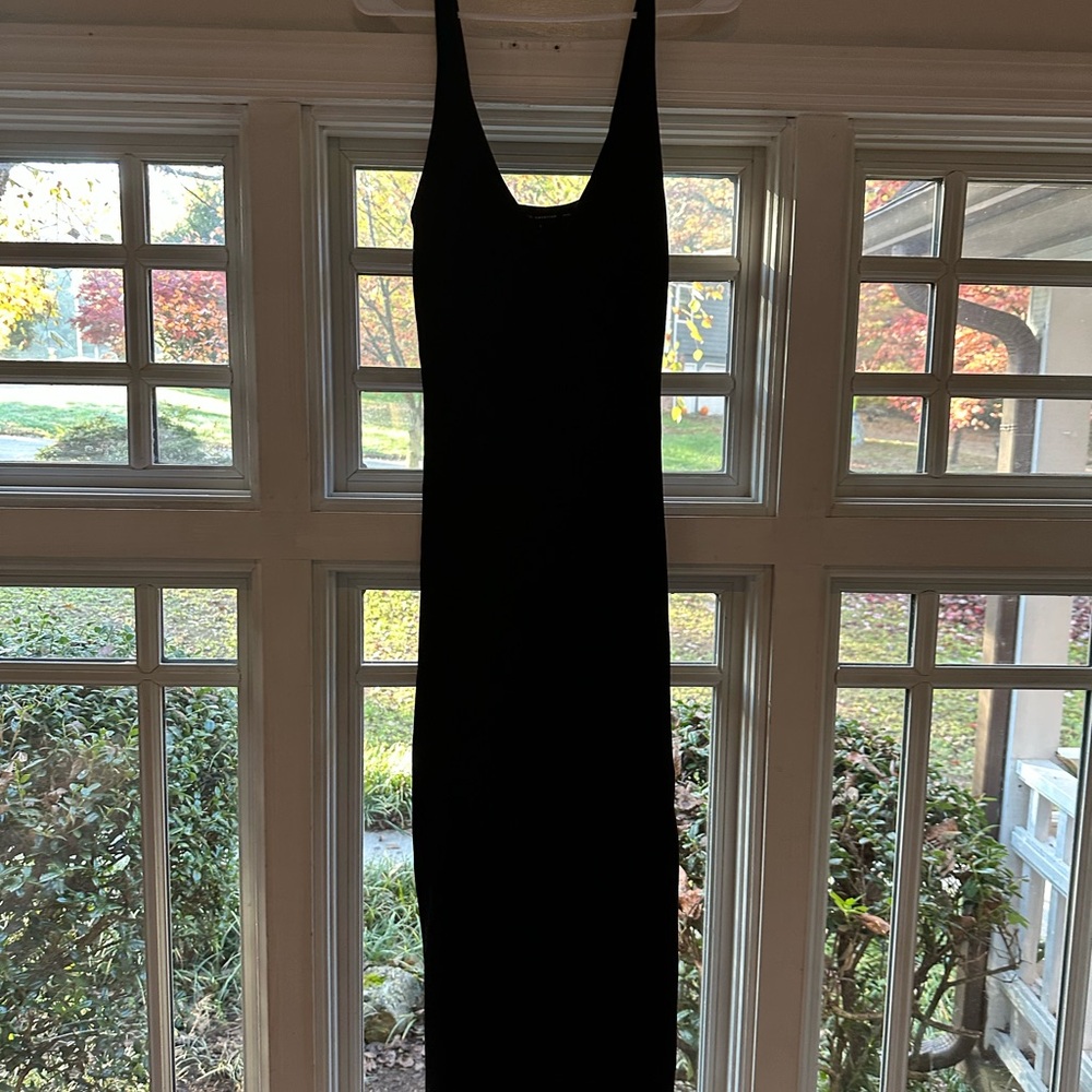 Good American Black Maxi Dress